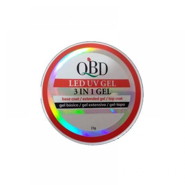GEL ΝΥΧΙΩΝ 3 IN 1 GEL QBD LED UV 15GR BALANCE BUILDER GELS CAMOSA-PINK NY-QBD-1331-29