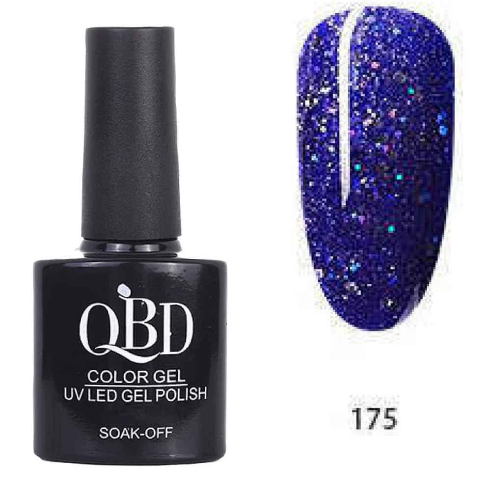 fiwo-0DVYv4Xr Επαγγελματικό Ημιμόνιμο Βερνίκι QBD Color Gel UV LED GEL POLISH SHELLAC SOAK-OFF 10ML - 175 - Image 1