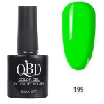 Επαγγελματικό Ημιμόνιμο Βερνίκι QBD Color Gel UV LED GEL POLISH SHELLAC SOAK-OFF 10ML - 199