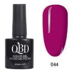 Επαγγελματικό Ημιμόνιμο Βερνίκι QBD Color Gel UV LED GEL POLISH SHELLAC SOAK-OFF 10ML - 044