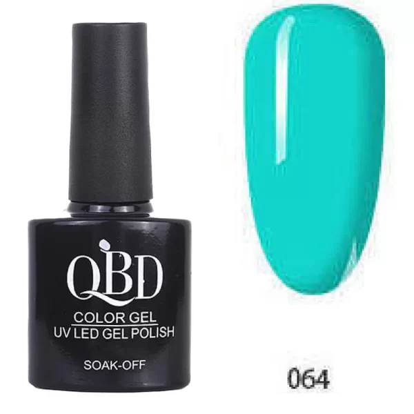 Επαγγελματικό Ημιμόνιμο Βερνίκι QBD Color Gel UV LED GEL POLISH SHELLAC SOAK-OFF 10ML - 064