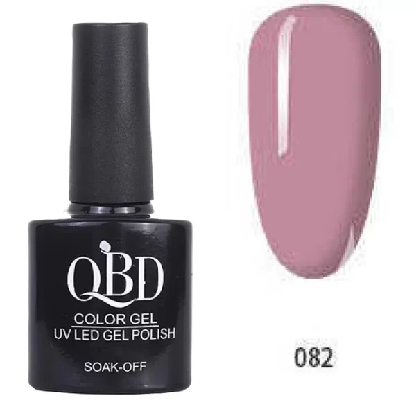 Επαγγελματικό Ημιμόνιμο Βερνίκι QBD Color Gel UV LED GEL POLISH SHELLAC SOAK-OFF 10ML - 082
