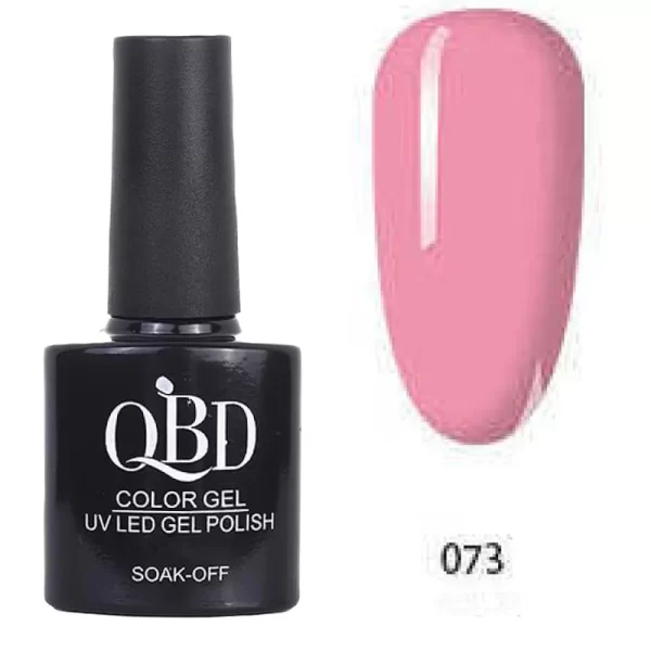 Επαγγελματικό Ημιμόνιμο Βερνίκι QBD Color Gel UV LED GEL POLISH SHELLAC SOAK-OFF 10ML - 073