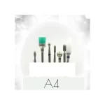 Επαγγελματικές Φρέζες Νυχιών  Σετ 7 τεμαχίων Α4