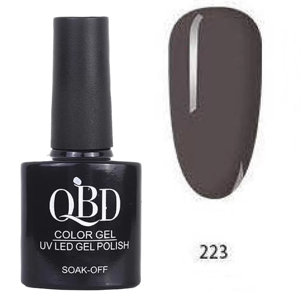 fiwo-8A5QuBN9 Επαγγελματικό Ημιμόνιμο Βερνίκι QBD Color Gel UV LED GEL POLISH SHELLAC SOAK-OFF 10ML - 223 - Image 1