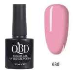 Επαγγελματικό Ημιμόνιμο Βερνίκι QBD Color Gel UV LED GEL POLISH SHELLAC SOAK-OFF 10ML - 030