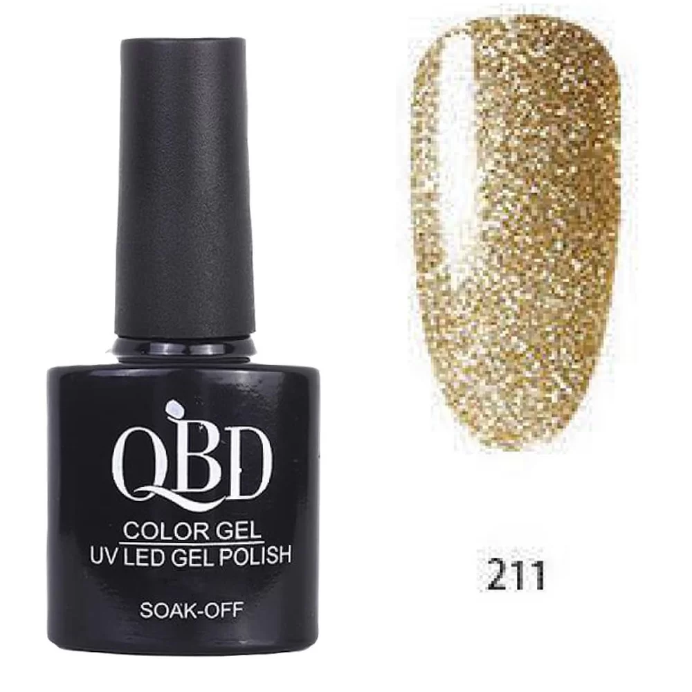 fiwo-CetRrqZY Επαγγελματικό Ημιμόνιμο Βερνίκι QBD Color Gel UV LED GEL POLISH SHELLAC SOAK-OFF 10ML - 211 - Image 1
