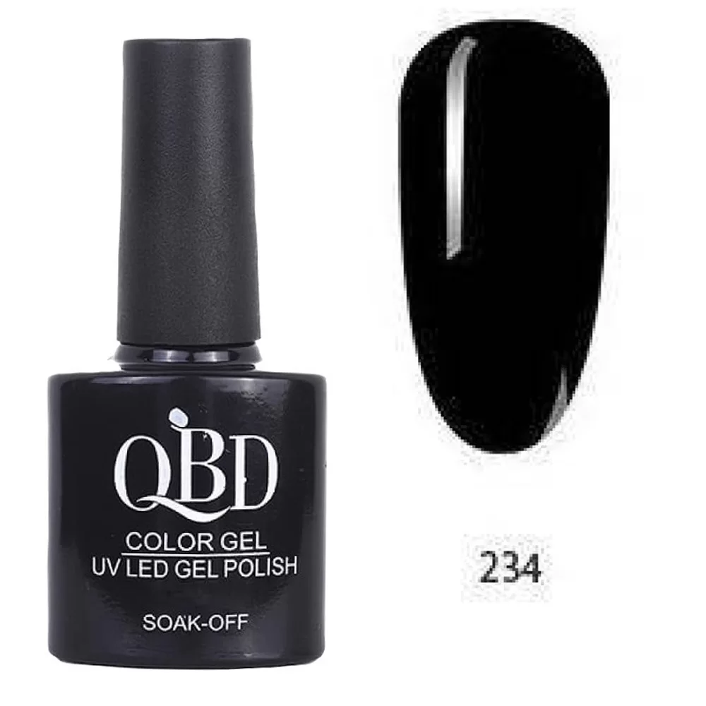 fiwo-MaJb6Ve0 Επαγγελματικό Ημιμόνιμο Βερνίκι QBD Color Gel UV LED GEL POLISH SHELLAC SOAK-OFF 10ML - 234 - Image 1