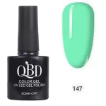 Επαγγελματικό Ημιμόνιμο Βερνίκι QBD Color Gel UV LED GEL POLISH SHELLAC SOAK-OFF 10ML - 147