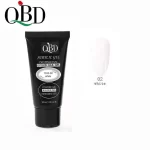 GEL ΧΤΙΣΙΜΑΤΟΣ QBD ACRYLIC GEL UV/LED NAIL GEL - SOAK OFF WHITE 30ML NY-QBD1333-02