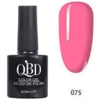 Επαγγελματικό Ημιμόνιμο Βερνίκι QBD Color Gel UV LED GEL POLISH SHELLAC SOAK-OFF 10ML - 075