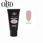 GEL ΧΤΙΣΙΜΑΤΟΣ QBD ACRYLIC GEL UV/LED NAIL GEL - SOAK OFF PEACH BUD 30ML NY-QBD1333-15