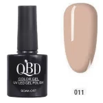 Επαγγελματικό Ημιμόνιμο Βερνίκι QBD Color Gel UV LED GEL POLISH SHELLAC SOAK-OFF 10ML - 011