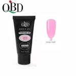 GEL ΧΤΙΣΙΜΑΤΟΣ QBD ACRYLIC GEL UV/LED NAIL GEL - SOAK OFF ROSE RED 30ML NY-QBD1333-22