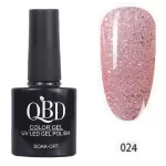 Επαγγελματικό Ημιμόνιμο Βερνίκι QBD Color Gel UV LED GEL POLISH SHELLAC SOAK-OFF 10ML - 024