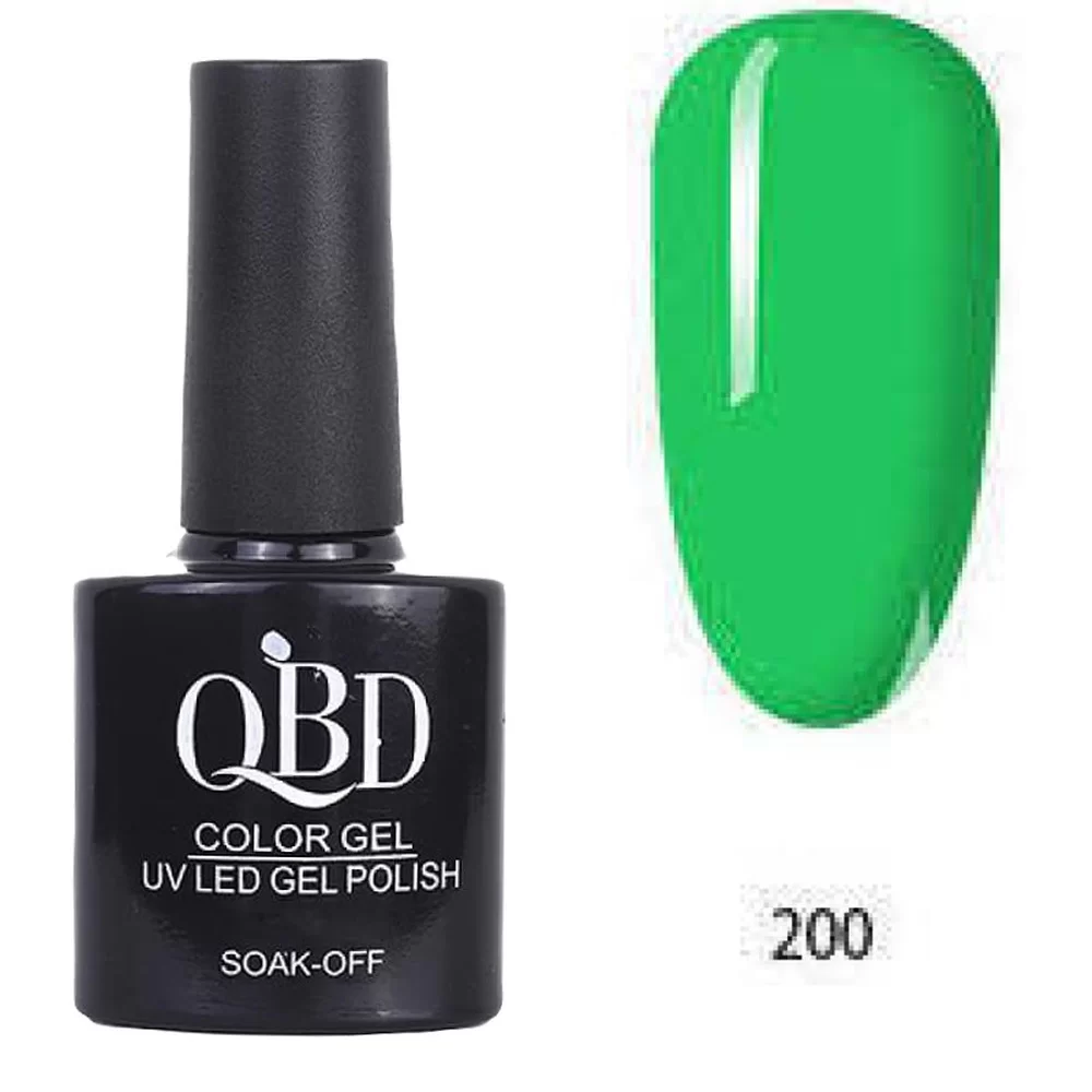 fiwo-cgfBGNYw Επαγγελματικό Ημιμόνιμο Βερνίκι QBD Color Gel UV LED GEL POLISH SHELLAC SOAK-OFF 10ML - 200 - Image 1