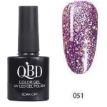 Επαγγελματικό Ημιμόνιμο Βερνίκι QBD Color Gel UV LED GEL POLISH SHELLAC SOAK-OFF 10ML - 051