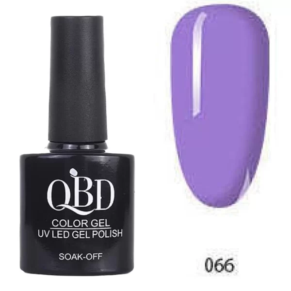 Επαγγελματικό Ημιμόνιμο Βερνίκι QBD Color Gel UV LED GEL POLISH SHELLAC SOAK-OFF 10ML - 066
