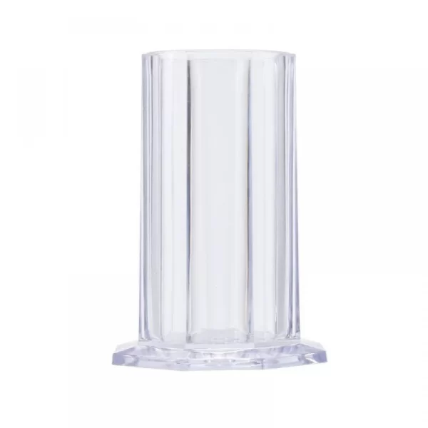 NAIL PEN CONTAINER PLASTIC CYLINDRICAL SHAPE NAIL ART BRUSH PEN HOLDER NY-51203
