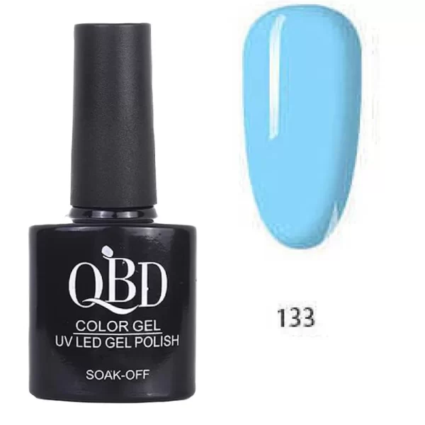 Επαγγελματικό Ημιμόνιμο Βερνίκι QBD Color Gel UV LED GEL POLISH SHELLAC SOAK-OFF 10ML - 133
