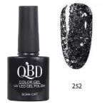 Επαγγελματικό Ημιμόνιμο Βερνίκι QBD Color Gel UV LED GEL POLISH SHELLAC SOAK-OFF 10ML - 252