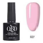 Επαγγελματικό Ημιμόνιμο Βερνίκι QBD Color Gel UV LED GEL POLISH SHELLAC SOAK-OFF 10ML - 027