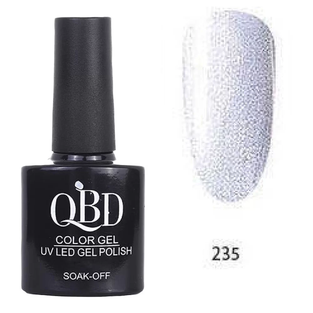 fiwo-oHplyeXP Επαγγελματικό Ημιμόνιμο Βερνίκι QBD Color Gel UV LED GEL POLISH SHELLAC SOAK-OFF 10ML - 235 - Image 1