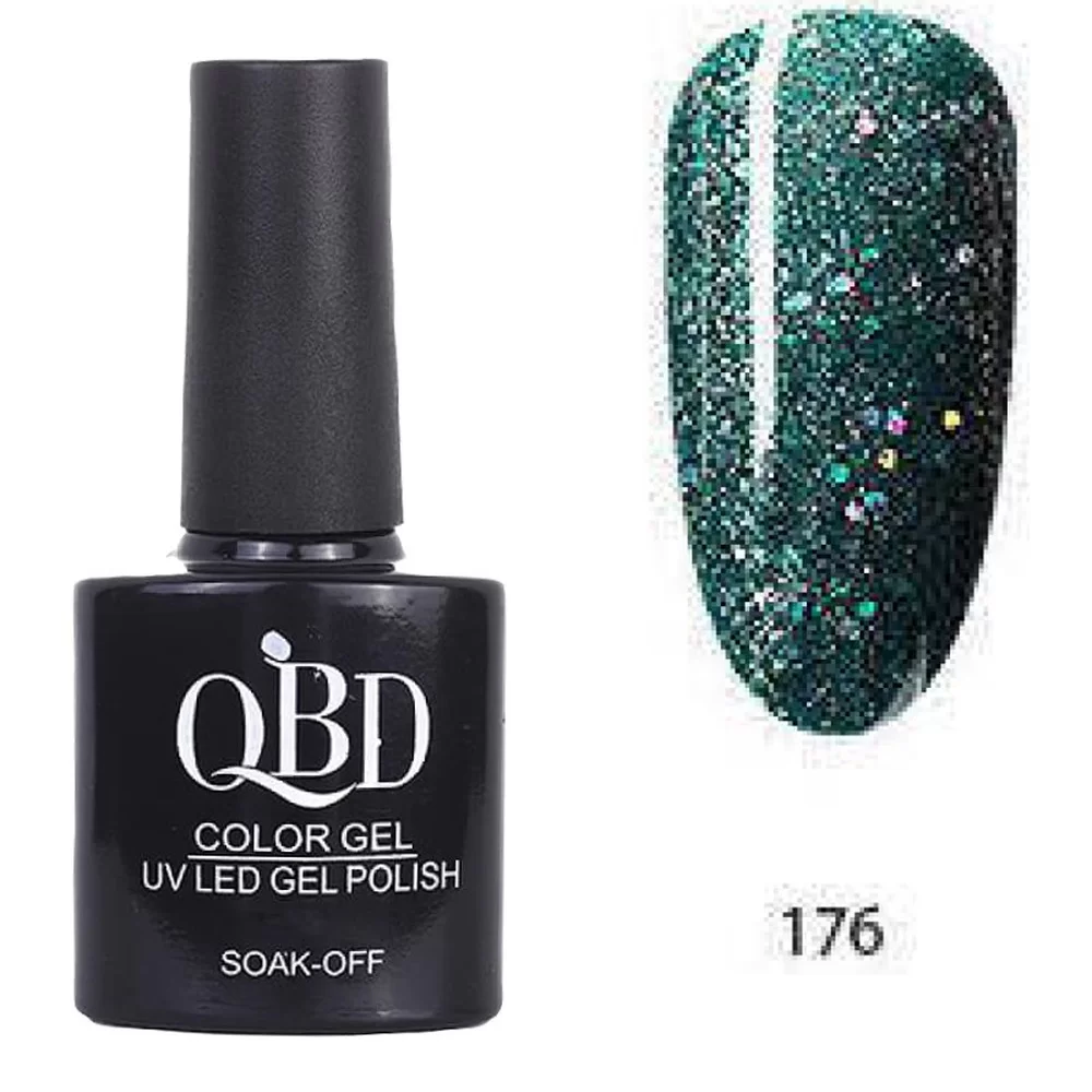 fiwo-qzpIwJPl Επαγγελματικό Ημιμόνιμο Βερνίκι QBD Color Gel UV LED GEL POLISH SHELLAC SOAK-OFF 10ML - 176 - Image 1