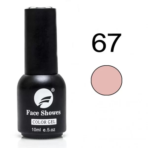 ΗΜΙΜΟΝΙΜΟ ΕΠΑΓΓΕΛΜΑΤΙΚΟ ΒΕΡΝΙΚΙ FACE SHOWS 10ML - 0.5FL.OZ PEACH 67 NY-FSH67