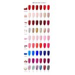 Bundle 95 | 10 Ημιμόνιμα Βερνίκια Νυχιών 10ml + 1 Top Coat + 1 Base Coat + Gel Tips - Image 2