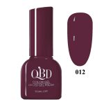 QBD ΗΜΙΜΟΝΙΜΟ ΒΕΡΝΙΚΙ Ν. 012 UV & LED 12ML