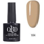 QBD Επαγγελματικό Ημιμόνιμο Βερνίκι 10ML - 104