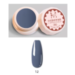 Mobray Στερεό κρεμώδες gel για nail art 5g No12 (Solid Pudding Cream)