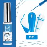 Mobray 12 Χρώματα Nail Art Gel Για Λεπτές Γραμμές Και Εύκολη Δημιουργία Γαλλικού - Image 13