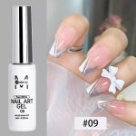Mobray 12 Χρώματα Nail Art Gel Για Λεπτές Γραμμές Και Εύκολη Δημιουργία Γαλλικού - Image 14