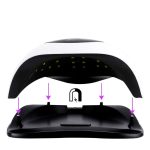 Λάμπα Πολυμερισμού Led/UV SUN V1 120watt 45Leds - Image 2