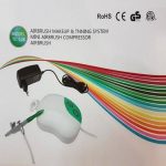 Επαγγελματικός Αερογράφος mini Airbrush Compressor TC-12K - Image 2