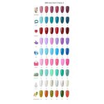 Bundle 95 | 10 Ημιμόνιμα Βερνίκια Νυχιών 10ml + 1 Top Coat + 1 Base Coat + Gel Tips - Image 4
