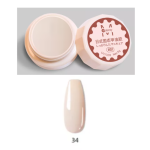 Mobray Στερεό κρεμώδες gel για nail art 5g No34 (Solid Pudding Cream)