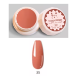 Mobray Στερεό κρεμώδες gel για nail art 5g No35 (Solid Pudding Cream)