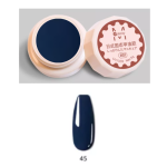 Mobray Στερεό κρεμώδες gel για nail art 5g No45 (Solid Pudding Cream)