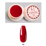 Mobray Στερεό κρεμώδες gel για nail art 5g No48 (Solid Pudding Cream)