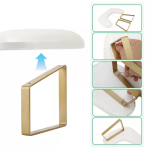 Σκαμπό Μανικιούρ Πεντικιούρ με μεταλλικά πόδια - Image 6