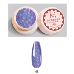 Mobray Στερεό κρεμώδες gel για nail art 5g No63 (Solid Pudding Cream)