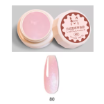 Mobray Στερεό κρεμώδες gel για nail art 5g No80 (Solid Pudding Cream)