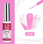 Mobray 12 Χρώματα Nail Art Gel Για Λεπτές Γραμμές Και Εύκολη Δημιουργία Γαλλικού - Image 7