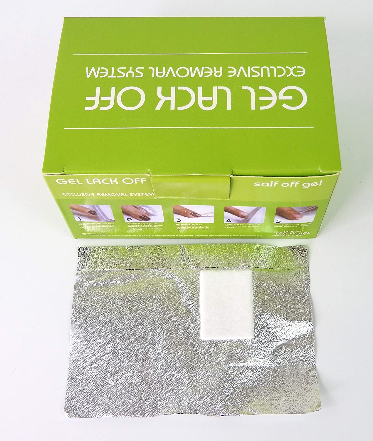 91vYD3cGEL._SL1500_.jpg Gel Lack Off Gel Remover Foil Wrap Exclusive Removal System - Image 1