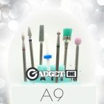 Επαγγελματικές Φρέζες Νυχιών Σετ 7 τεμαχίων Α9