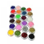 GLO ΒΑΖΑΚΙΑ ΓΚΛΙΤΕΡ ΔΙΑΚΟΣΜΗΣΗΣ ΜΑΝΙΚΙΟΥΡ ΠΕΝΤΙΚΙΟΥΡ 24 τμχ. - Image 2