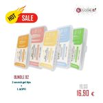 Bundle 92 | Soak Off Gel tips 240 pcs │ 2+1 Δώρο